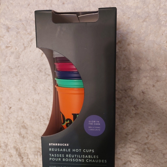 Starbucks 2020 halloween glow in the dark hot cups - Picture 8 of 9